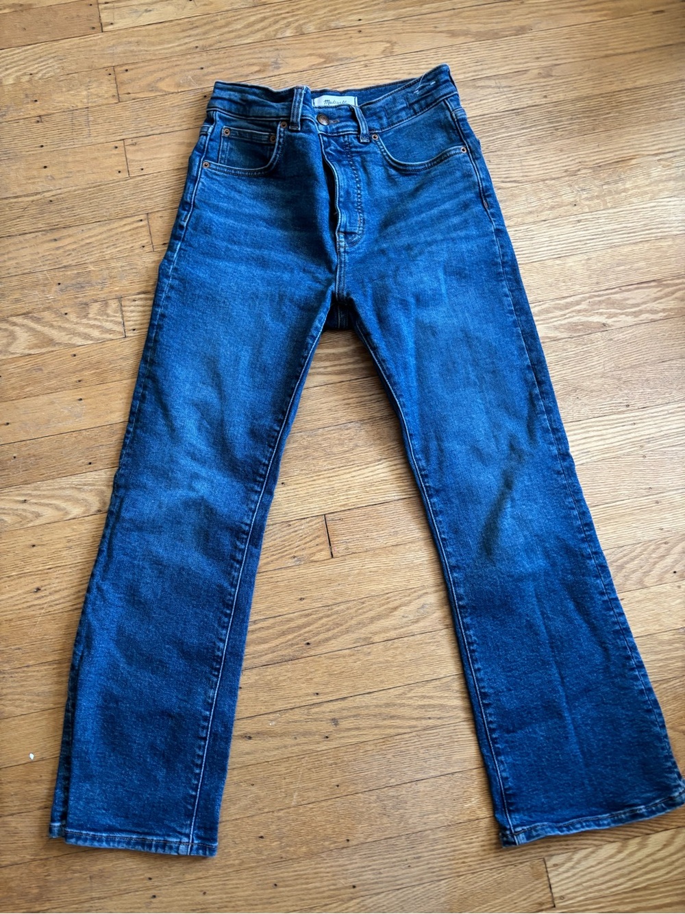 Madewell Vintage Flare Cropped Jeans